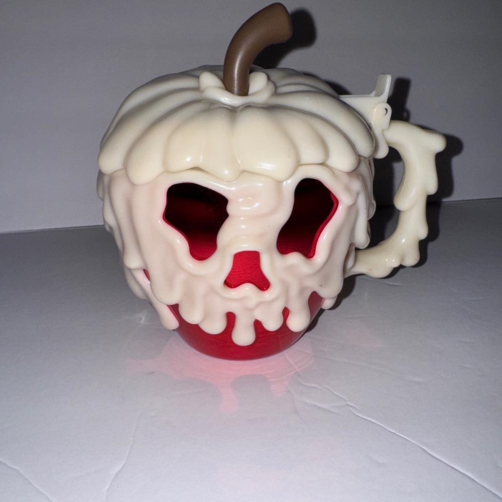 Red and Cream Poison Apple Mug